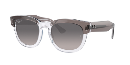 GREY ON TRANSPARENT, Grey Gradient-Polarized, Rayban