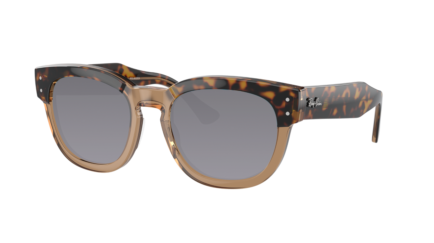 HAVANA ON TRANSPARENT BR, Grey-Polarized, Sunberryrx