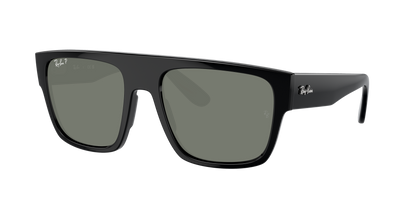 Black, Green-Polarized, Rayban