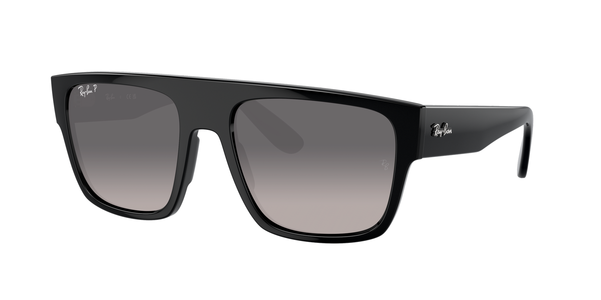 Black, Grey Gradient-Polarized, Rayban