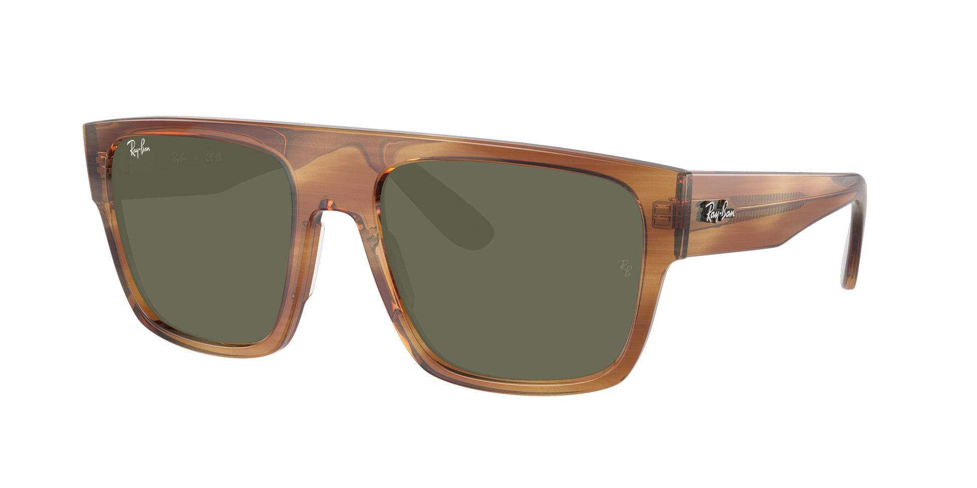 STRIPED BROWN, Green, Rayban