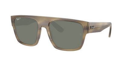 Striped Green, Green-Polarized, Rayban