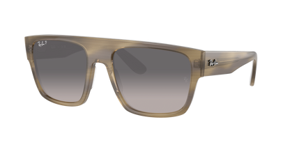 Striped Green, Grey Gradient-Polarized, Rayban