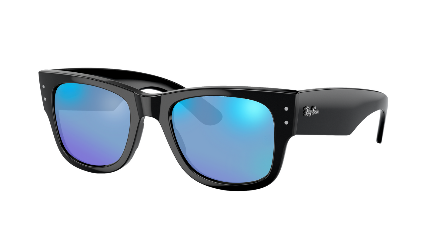 BLACK, Blue-Mirrored, Sunberryrx