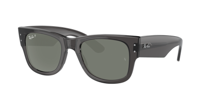 TRANSPARENT BLACK, Green-Polarized, Rayban