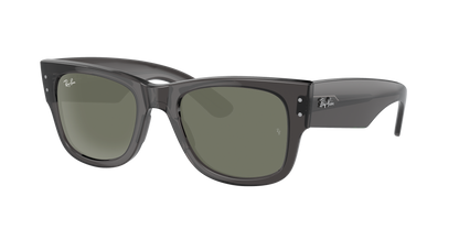 TRANSPARENT BLACK, Green, Rayban