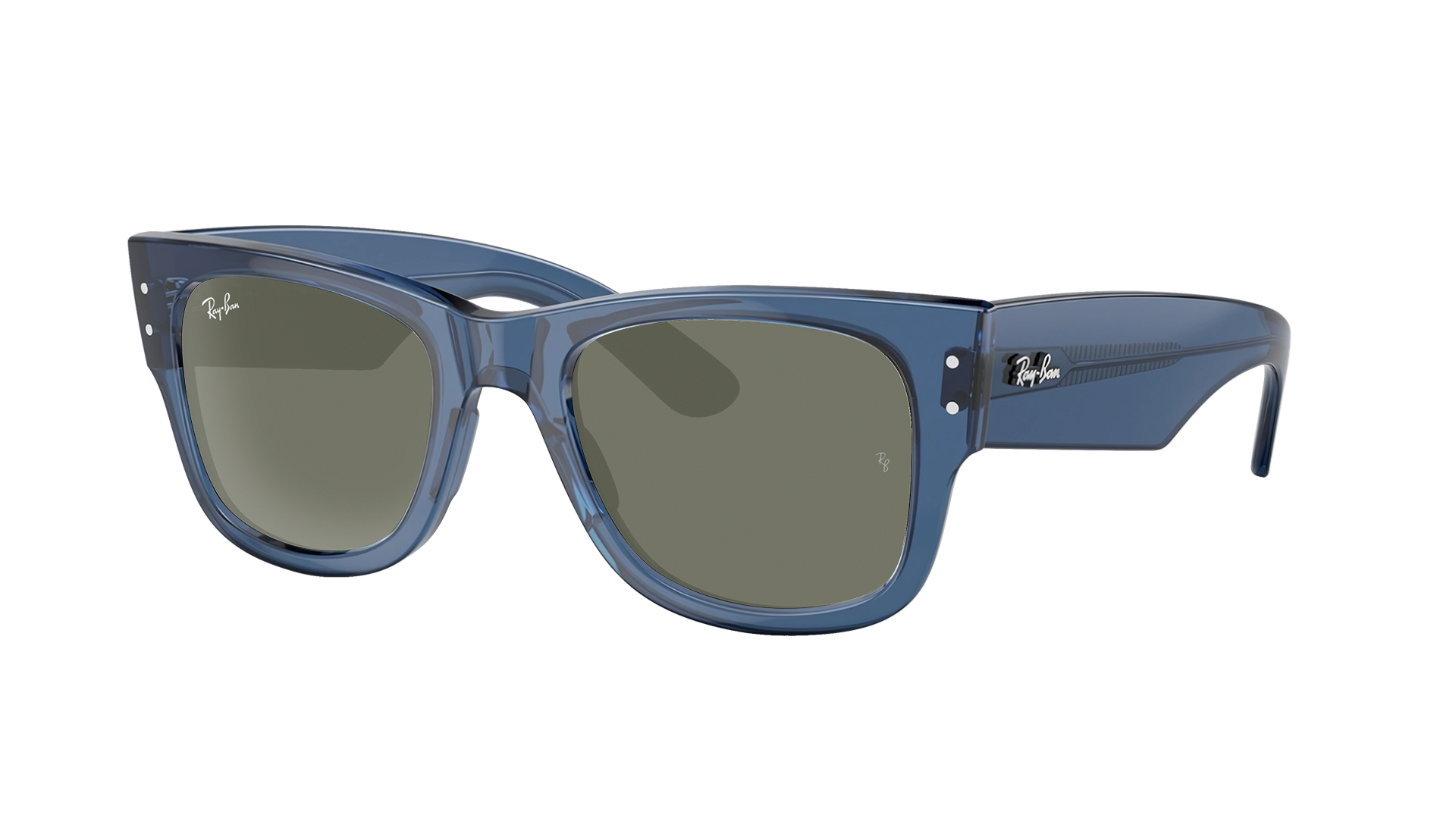 TRANSPARENT BLU, Green, Rayban