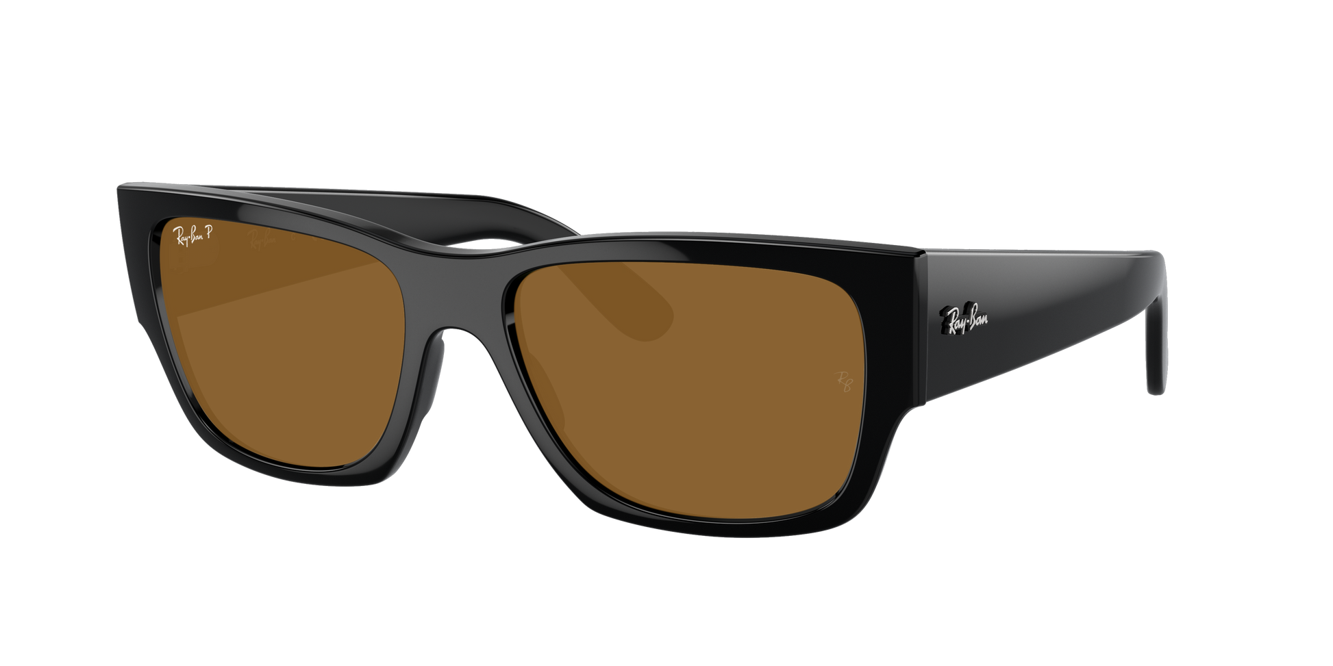 Black, Brown-Polarized, Rayban