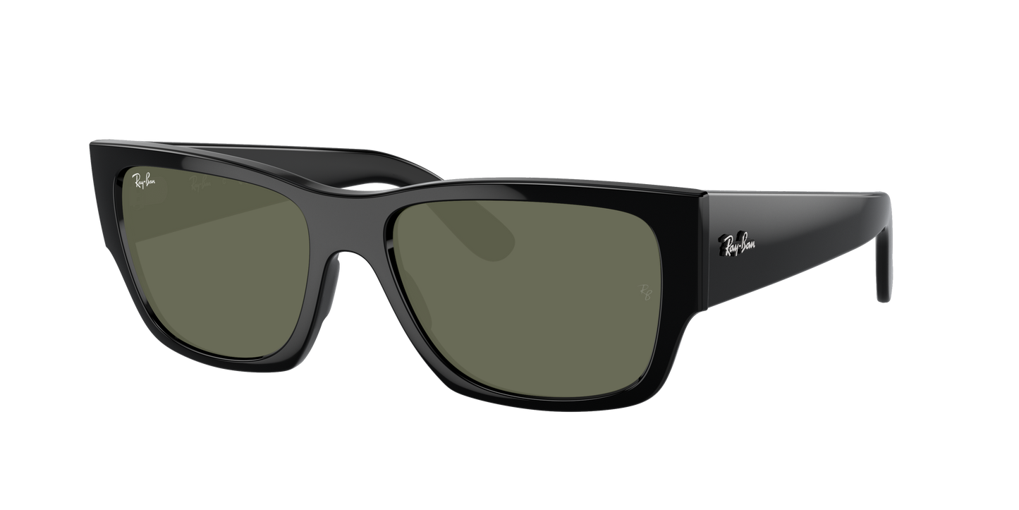 Black, Green, Rayban