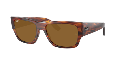 STRIPED HAVANA, Brown-Polarized, Rayban