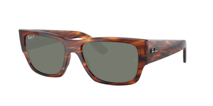 STRIPED HAVANA, Green-Polarized, Rayban