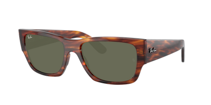 STRIPED HAVANA, Green, Rayban