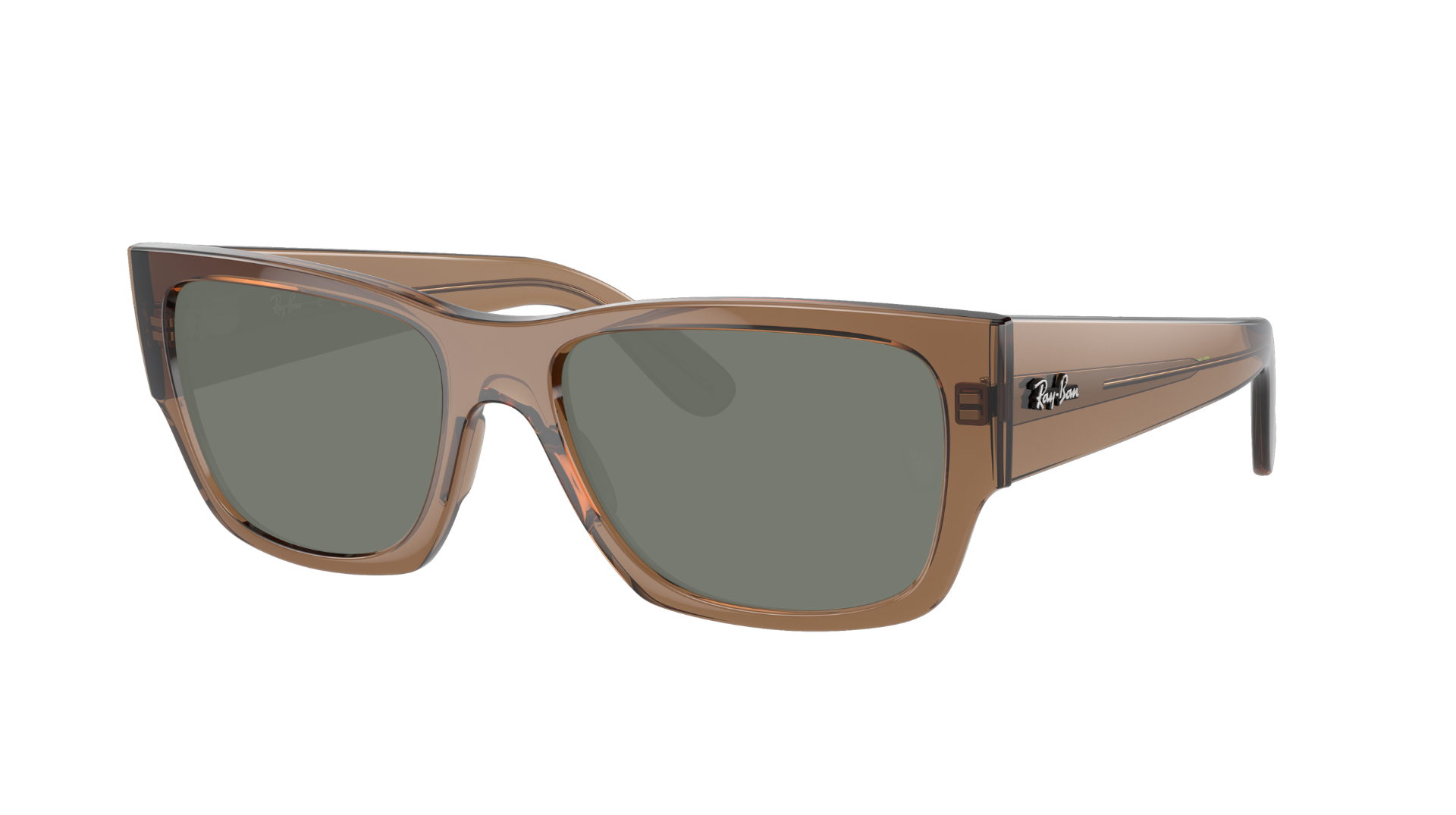 TRANSPARENT LIGHT BROWN, Green-Polarized, Sunberryrx