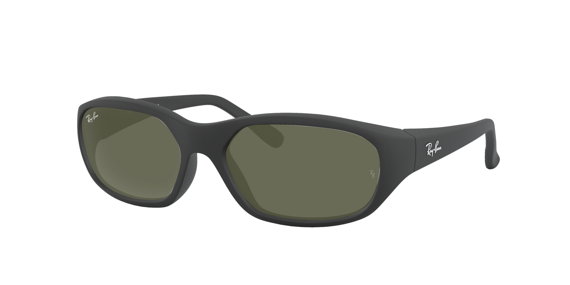 Rubber Black, Green, Rayban