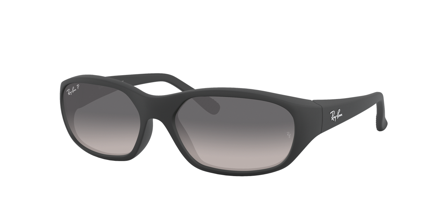 Rubber Black, Grey Gradient-Polarized, Rayban