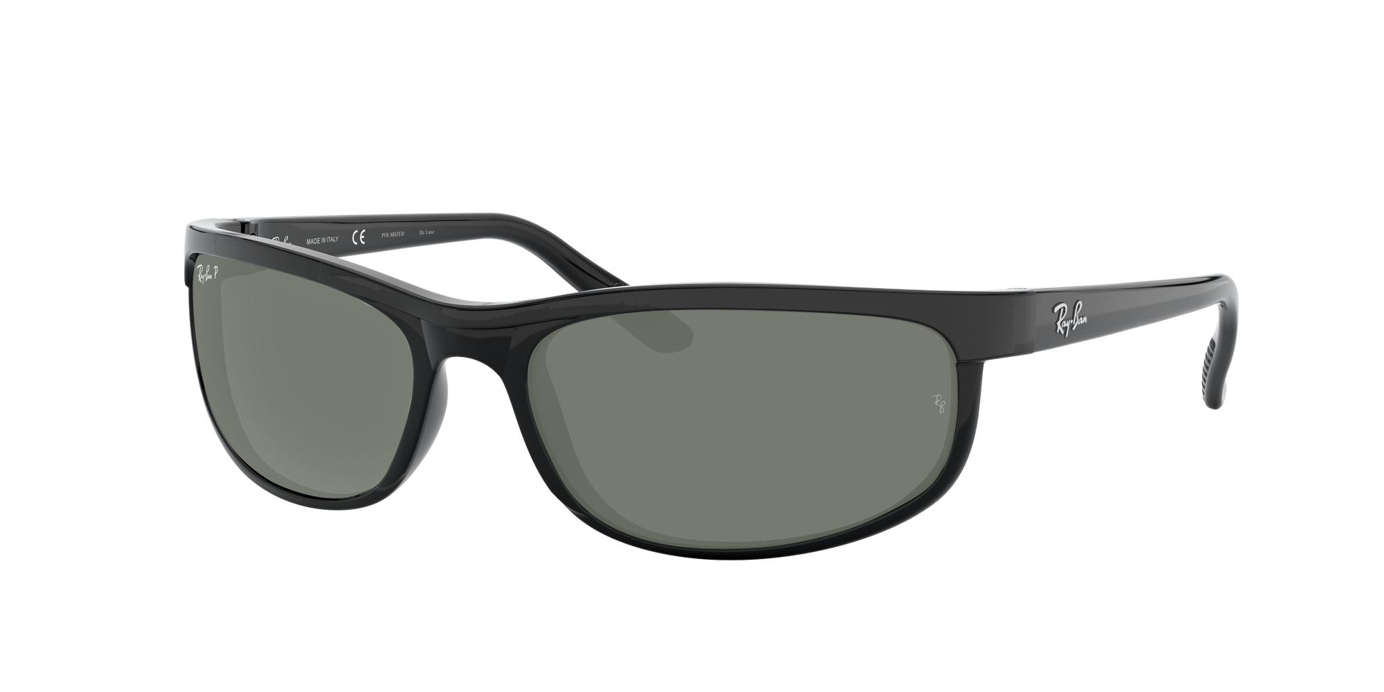 Black, Green-Polarized, Rayban