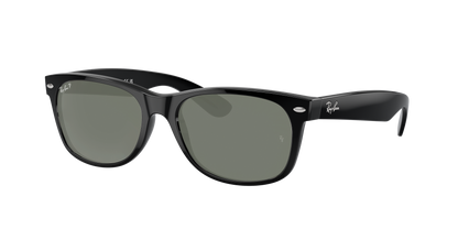 Black, Green-Polarized, Rayban