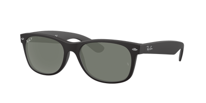 Rubber Black, Green-Polarized, Rayban