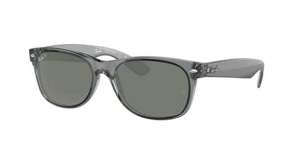 Transparent Grey, Green-Polarized, Rayban