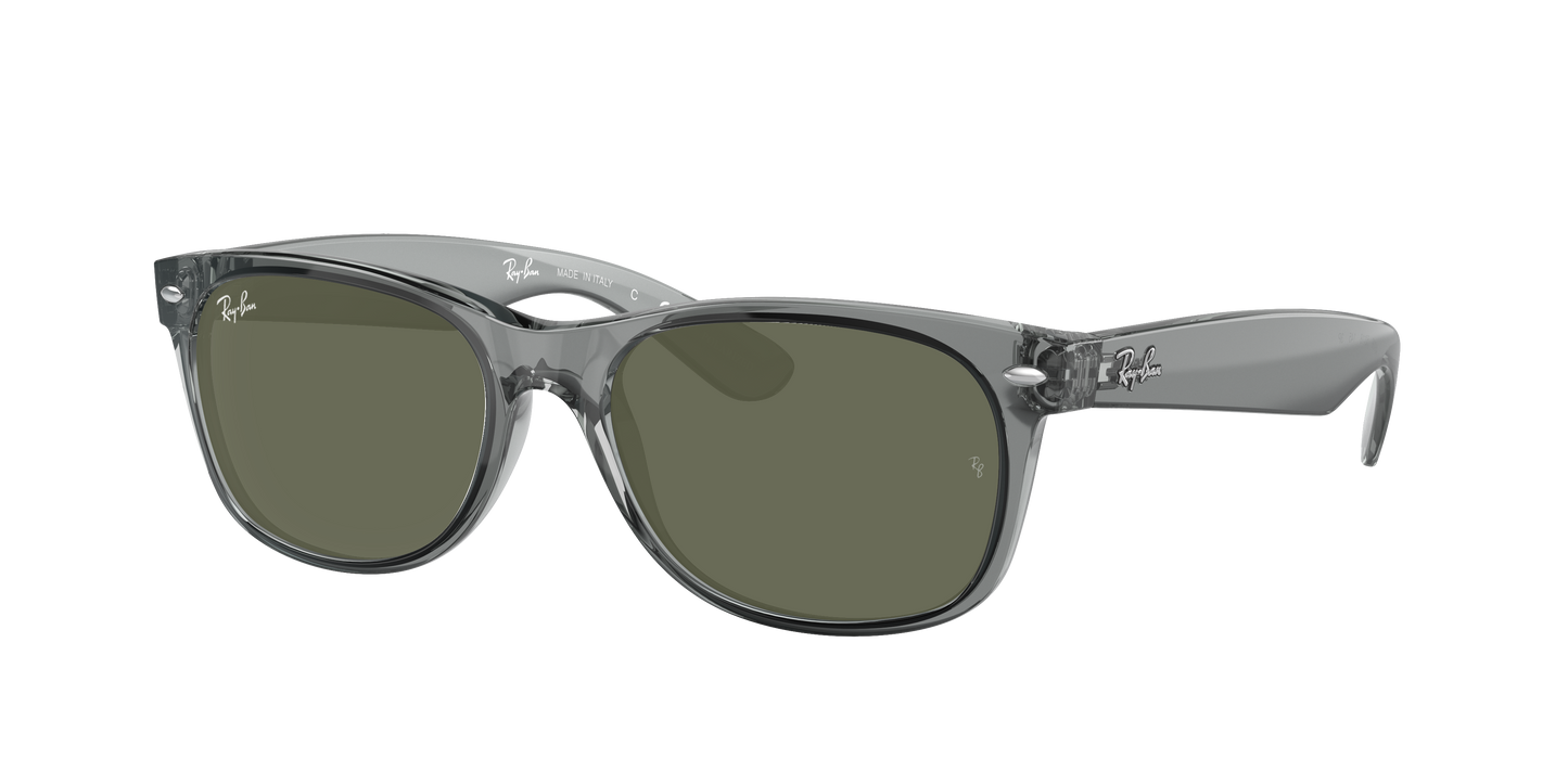 Transparent Grey, Green, Rayban