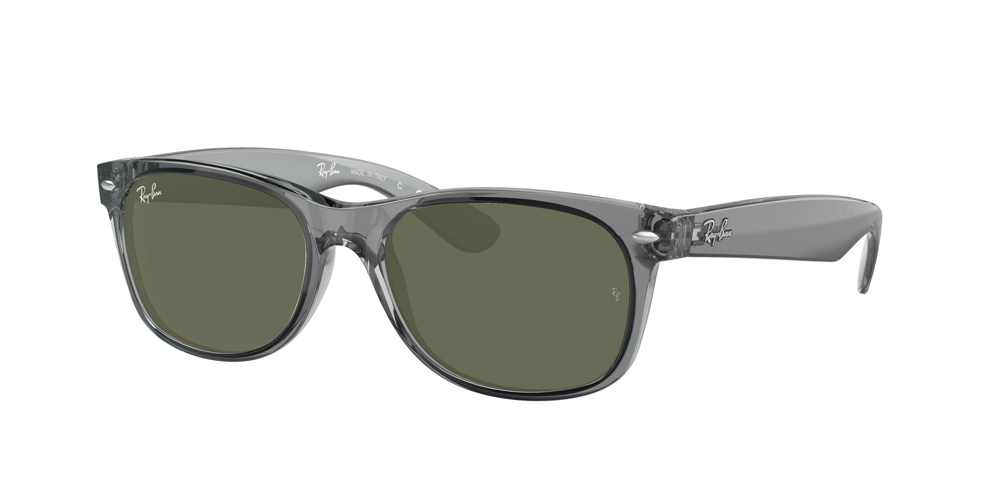 Transparent Grey, Green, Rayban