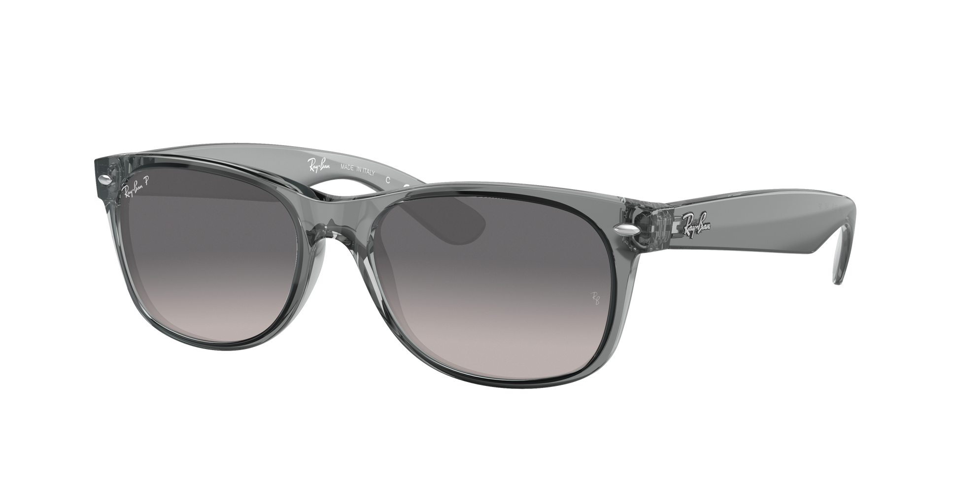 Transparent Grey, Grey Gradient-Polarized, Rayban