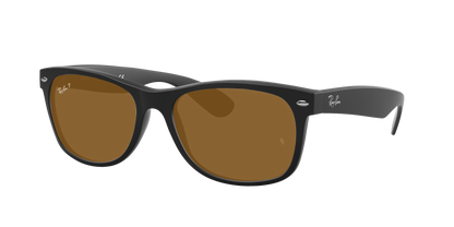 Rubber Black, Brown-Polarized, Rayban