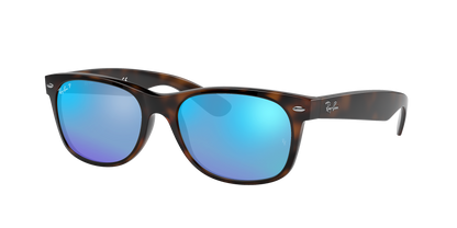 TORTOISE, Mirrored Blue-Polarized, Rayban