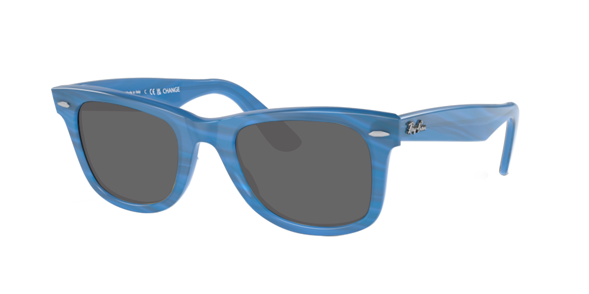 Photo Striped Blue, Grey-Polarized, Sunberryrx
