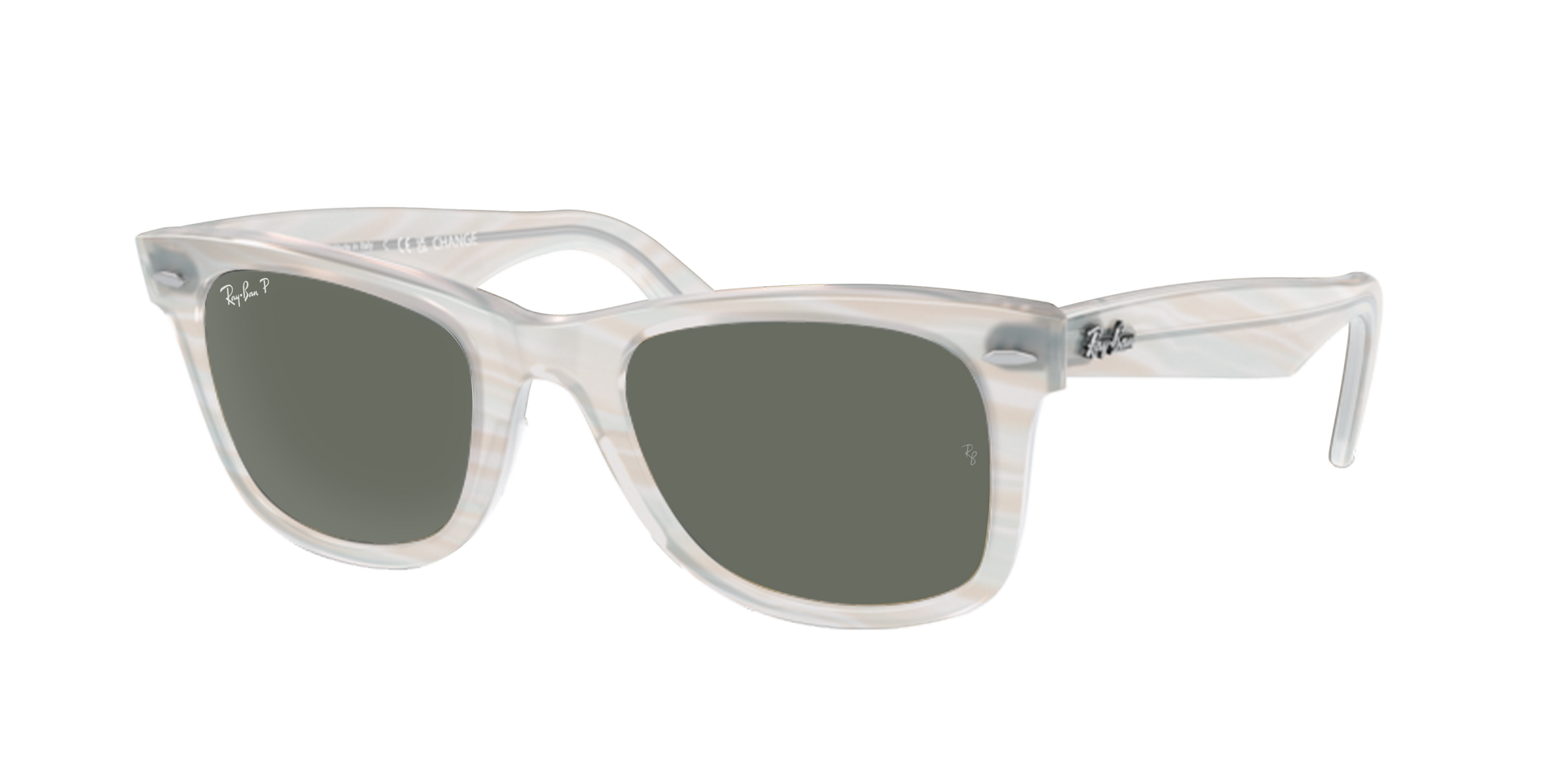 Photo Striped Light Blue, Green, Rayban