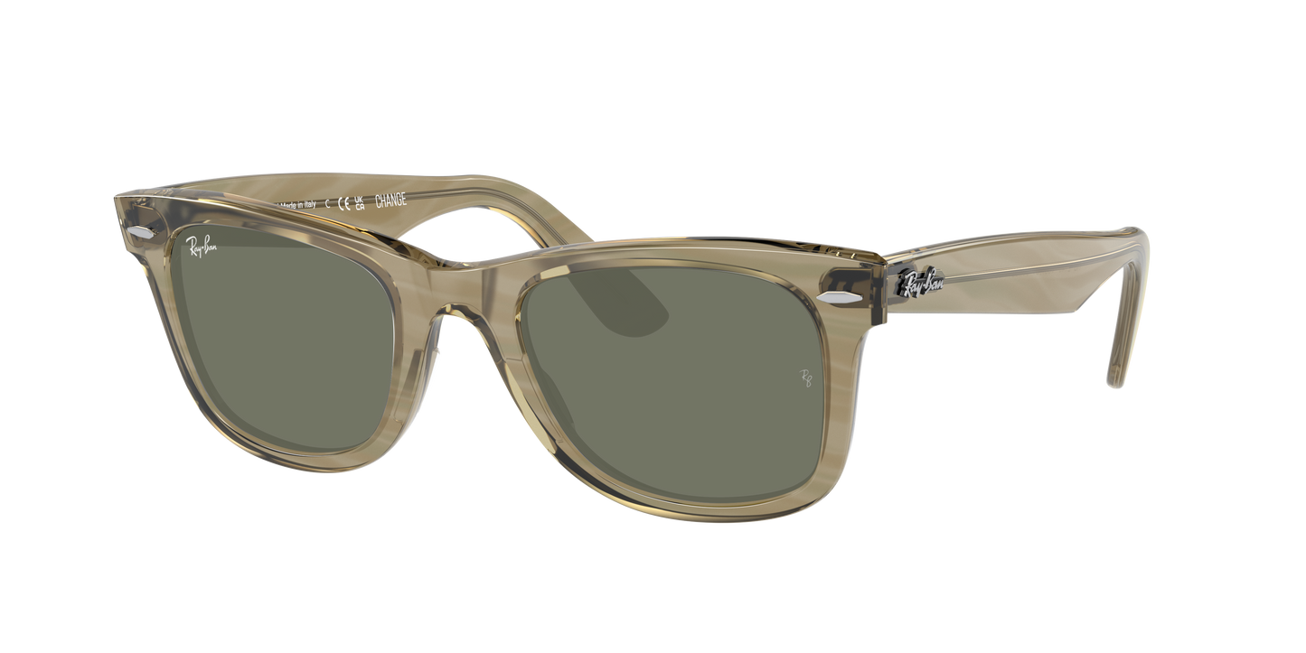 Photo Striped Grey, Green, Rayban