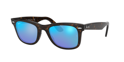TORTOISE, Mirrored Blue-Polarized, Rayban