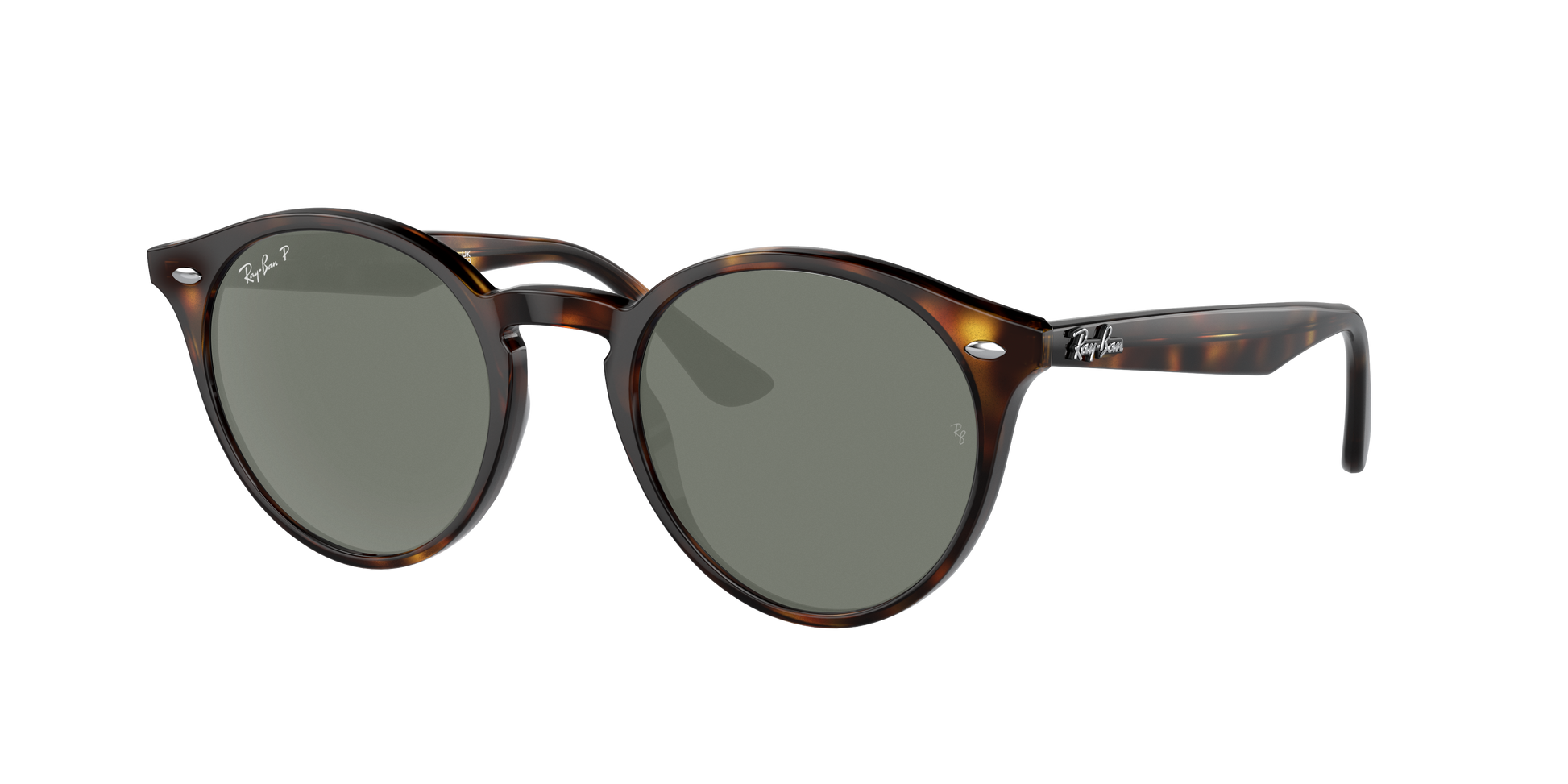 Light Havana, Green-Polarized, Rayban