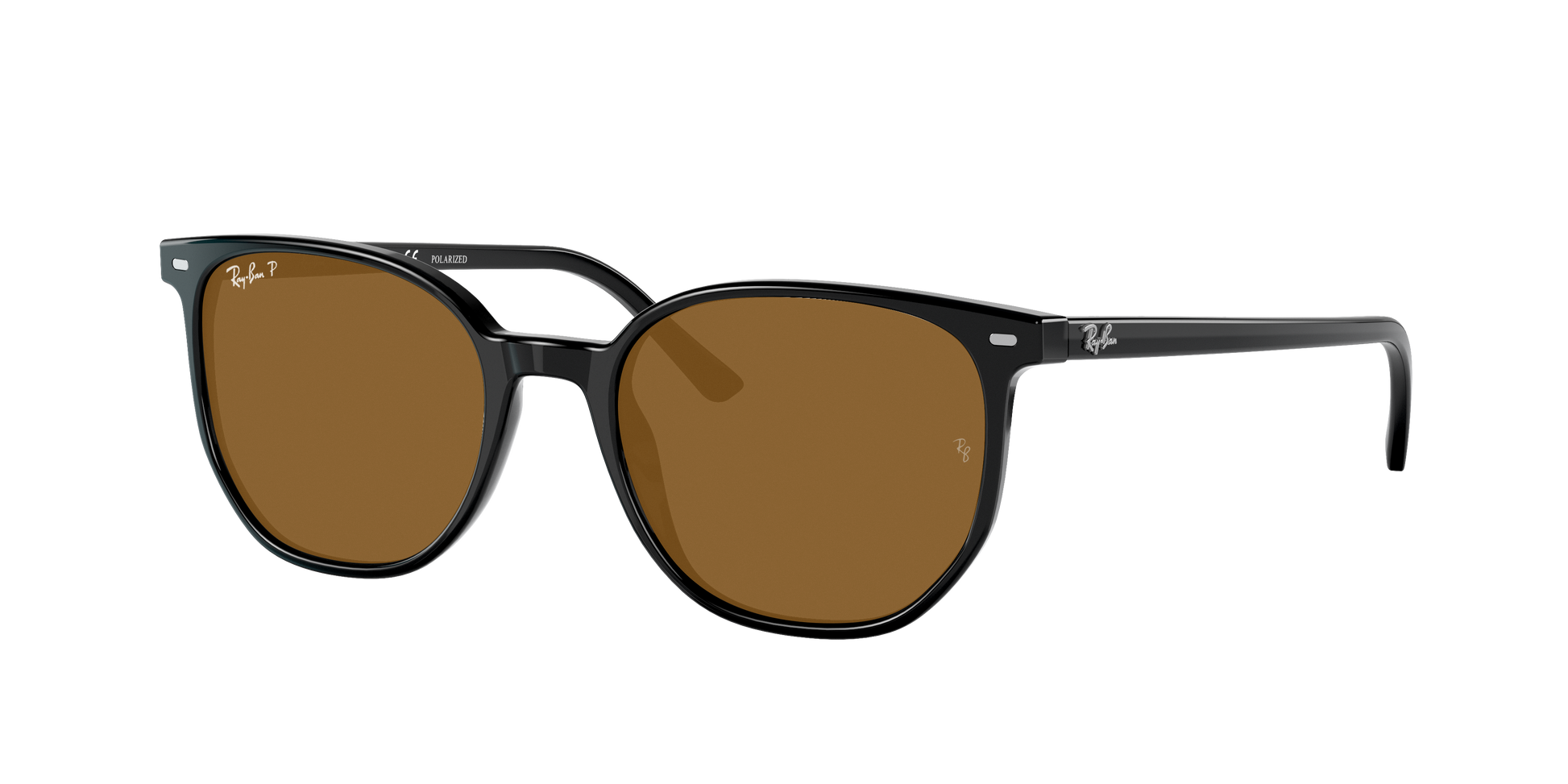 Black, Brown-Polarized, Rayban
