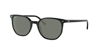 Black, Green-Polarized, Rayban