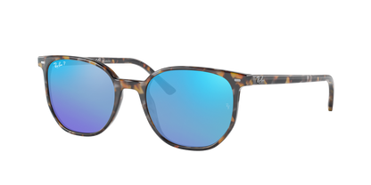 HAVANA BROWN GREY, Mirrored Blue-Polarized, Rayban