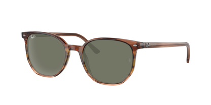 STRIPED BROWN GRADIENT GREEN, Green, Rayban