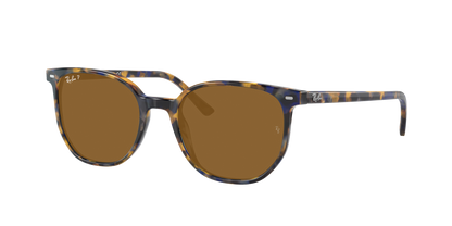 YELLOW & BLUE HAVANA, Brown-Polarized, Rayban
