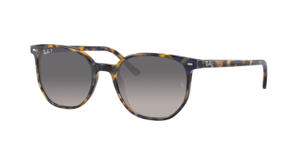 YELLOW & BLUE HAVANA, Grey Gradient-Polarized, Rayban