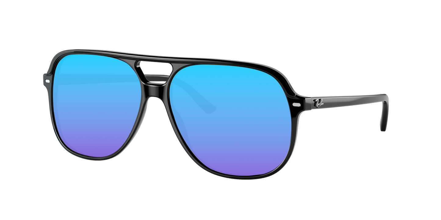 BLACK, Blue-Mirrored, Sunberryrx