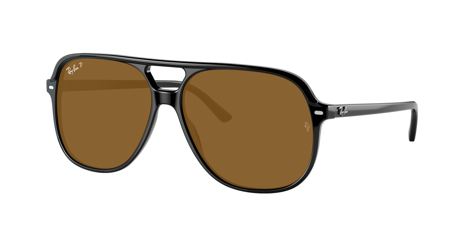 Black, Brown-Polarized, Rayban