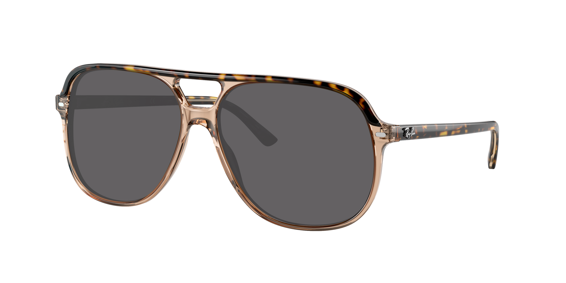 HAVANA ON TRANSPARENT BR, Grey-Polarized, Sunberryrx