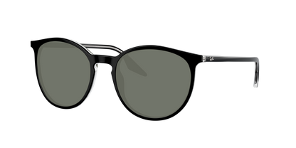 BLACK ON TRANSPARENT, Green-Polarized, Sunberryrx