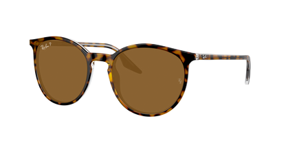 HAVANA ON TRANSPARENT, Brown-Polarized, Rayban