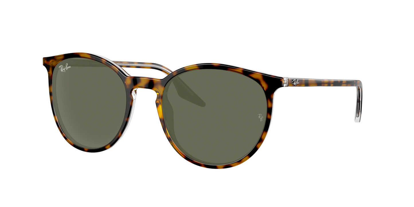 HAVANA ON TRANSPARENT, Green, Rayban
