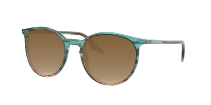 STRIPED BLUE AND GREEN, Brown Gradient, Sunberryrx