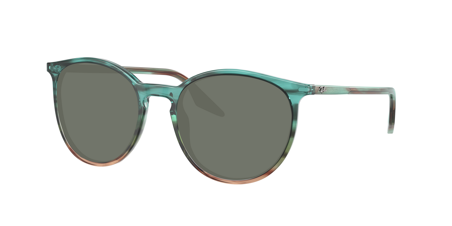 STRIPED BLUE AND GREEN, Green-Polarized, Sunberryrx