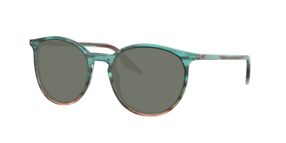 STRIPED BLUE AND GREEN, Green-Polarized, Sunberryrx