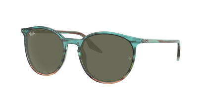 STRIPED BLUE AND GREEN, Green, Rayban