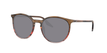 STRIPED BROWN AND RED, Grey-Polarized, Sunberryrx